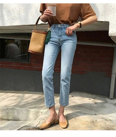 Casual Straight Jeans