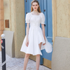 Summer Elegant Vintage White Dress