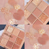 9 Colors Sakura Christmas Eyeshadow Palette