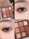 9 Colors Sakura Christmas Eyeshadow Palette